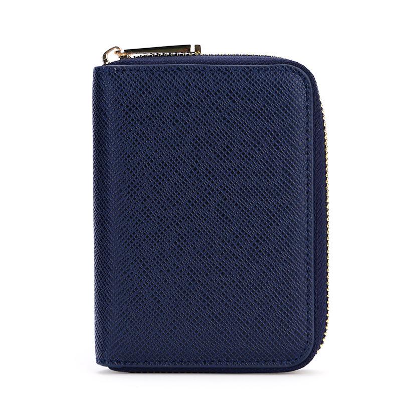 

Кошелек для монет в японском стиле: Компактный кошелек на молнии и держатель для карт для мужчин и женщин темно-синий