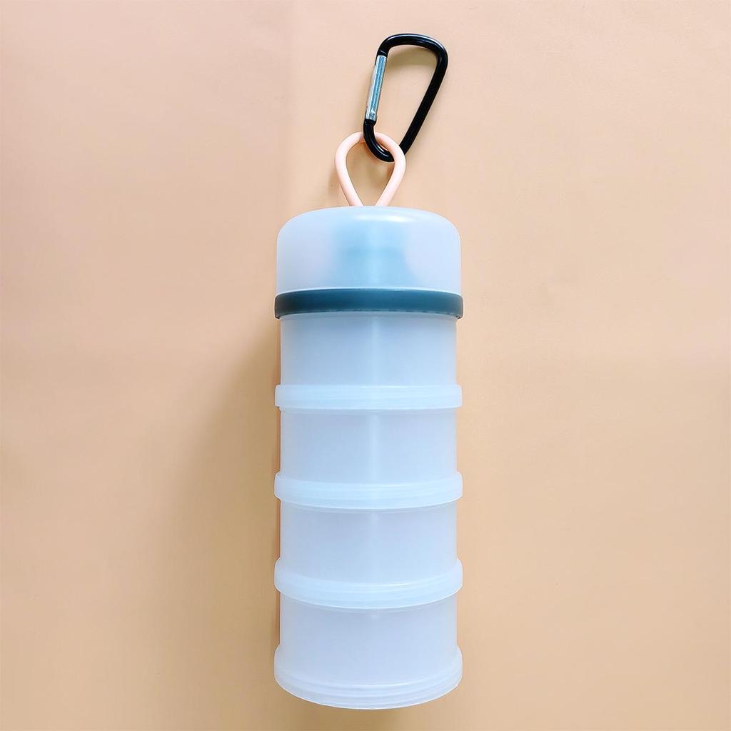 Portable Multi-Layer Baby Formula Box with Independent Compartments