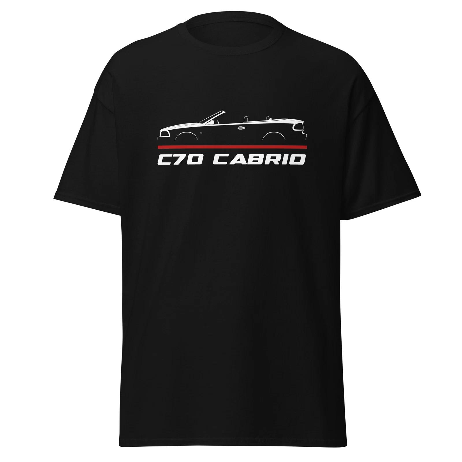 T-Shirt C70 Cabrio 1996-2005 Car Fans Birthday Gift M