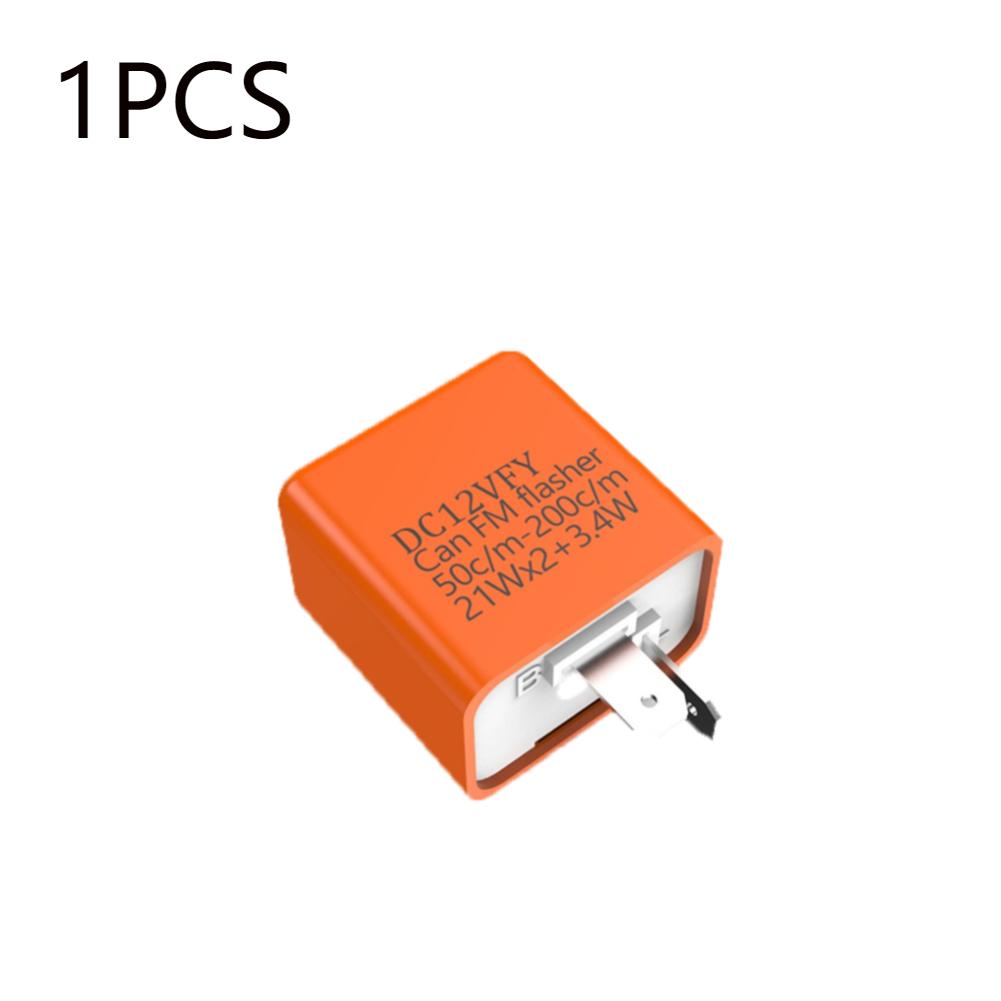 

1-4 шт. Мотоциклетный светодиодный мигающий реле DV 12 В 3-ступенчатый указатель поворота исправление мотоциклетный мигающий индикатор множественная защита