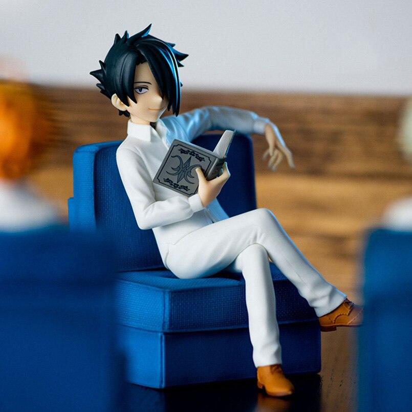 Lot De Figurines The Promised Neverland - Emma, Ray, Norman - Manga PVC, Neuf