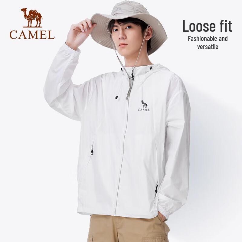 CAMEL Unisex Outdoor UPF50+ Lightweight Sun Protection Jacket