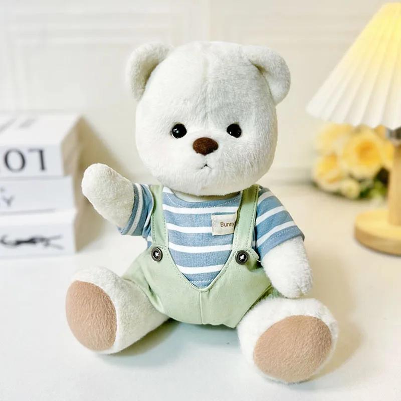 New Little Bear Plush Doll Clothes Toys for Changing Clothes Kawaii Children's Stuffed Dolls Room Decoration Gifts for Girls