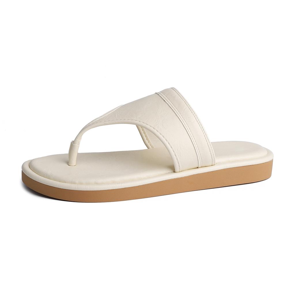 Summer new flip-flops women's versatile high-end platform sandals women's summer outer wear fashion high-end 2025