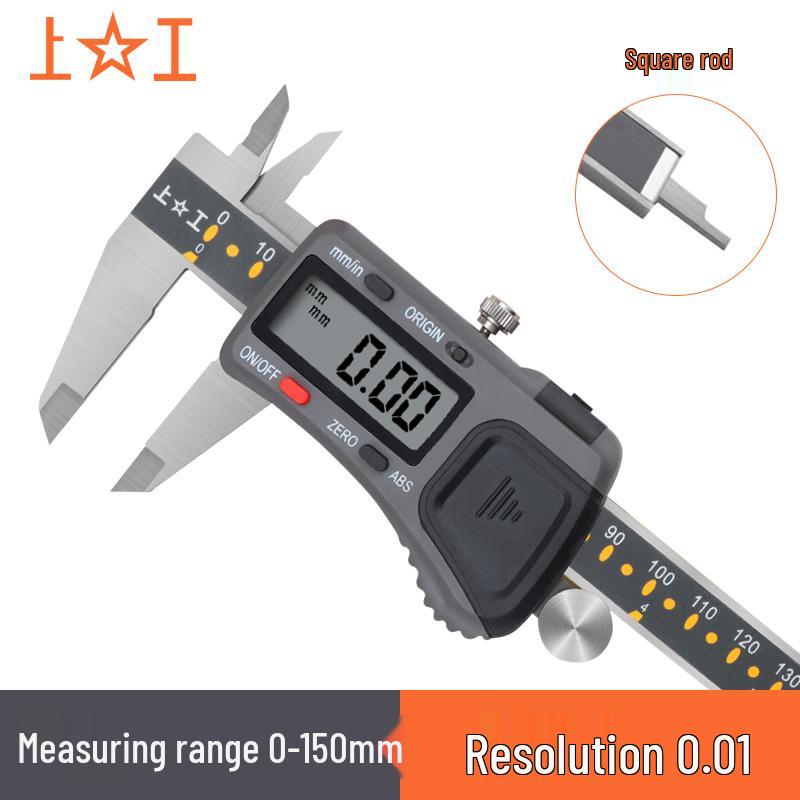 Shanggong High Precision Stainless Steel Digital Vernier Caliper, 0-150/200/300mm Range