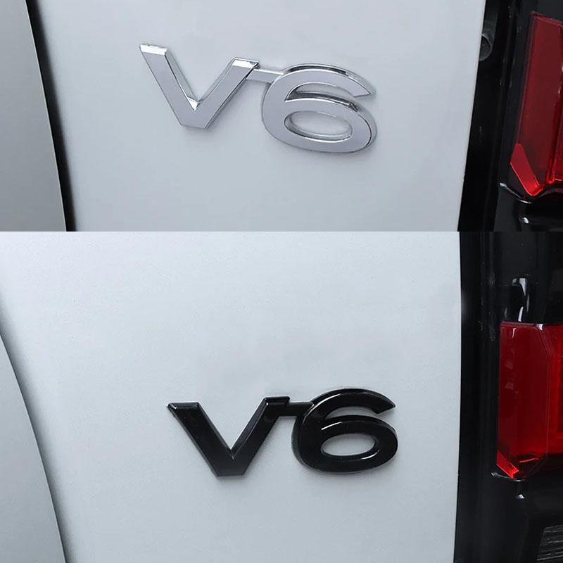 3D Premium 5.7 V6 V8 for Prado car Engine Hood Fender trunk Tail Rear Decal Emblem Badge Sticker