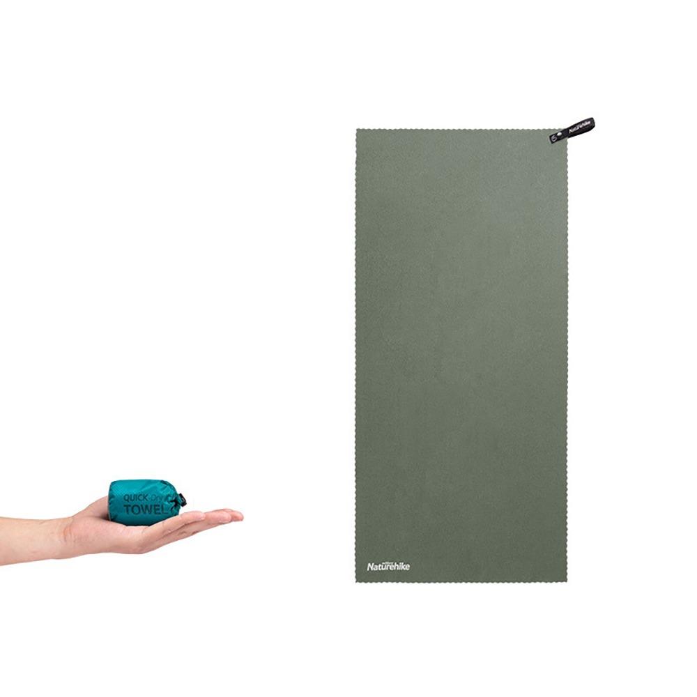 Storage Bag Sports Quick Drying Towel Super Absorbent Travel Towel Ultralight Microfiber Towel Gym 40x80cm зелёный