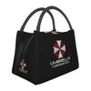 Umbrella Corporation Thermal Lunch Bag Portable Insulated Cooler Bento Bag for Picnic Work Travel Reusable Packed Lunch Box