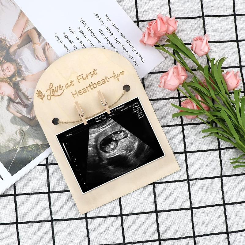 Baby Ultrasound Po Frame Sonogram Picture Frame Pregnancy Gift Baby Announment Keepsake For Couples New Moms Dady