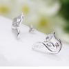 Korean Fire Fox Stud Earrings Spot Ears Women's Gifts Earrings Jewelry