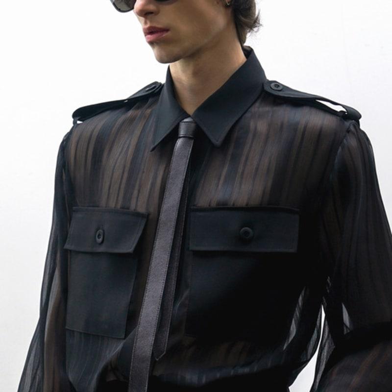 UNTAGE Leather tie[Standard(UNISEX)]_UTA-FA22