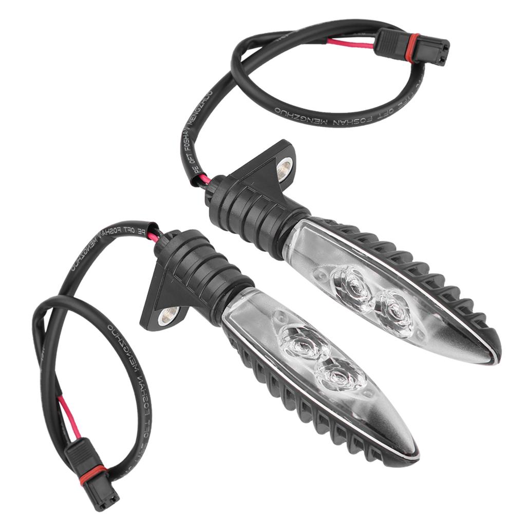 Pair of Motorcycle Turn Signal LED Lights Kit Direction Indicator Lamp for F800 Front