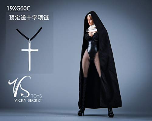 

[TOYBARJAPAN] VSTOYS 19XG60C Sexy Nun Outfit Set for 1/6 Scale Action Figures (Body and Head Not Included)