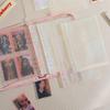 10pcs Laser Star 3/5inch Po Album Inner Sleeves Kawaii A5 Binder Refill Pockets Sleeves Toploader Pocards Notebook Diary