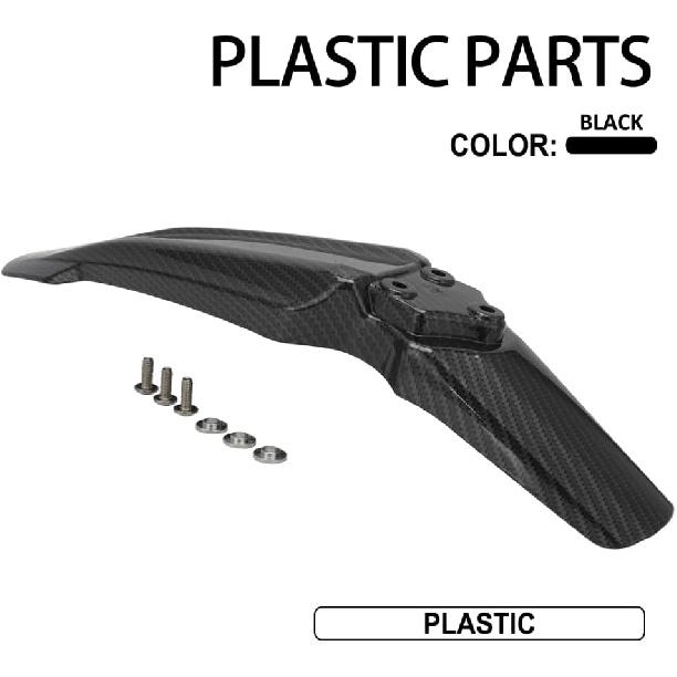 Motorcycle Front Fender Mudguard Compatible Fit for Surron Sur Ron LBX Tutti ICT EKX X21 X20 Segway X260 X160 Electric Dirt Bike,Carbon Fiber