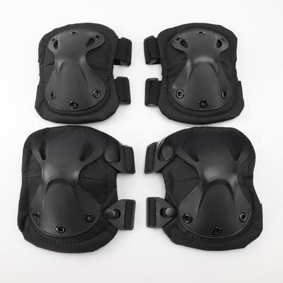 Knie- und Ellbogenschützer-Set für den Außenbereich: Schutzausrüstung für Sport und echte CS-Felder