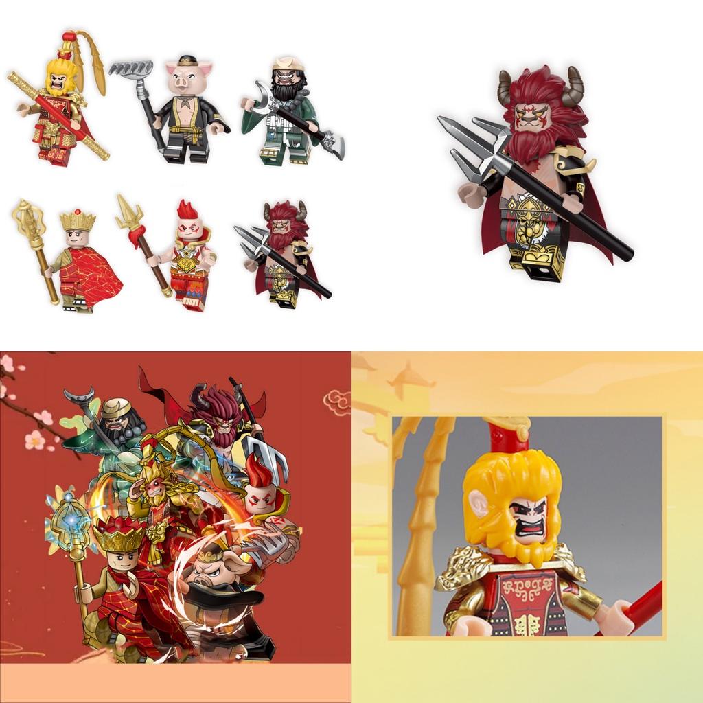 Tang Monk Sun Wukong And Zhu Bajie Model Toys For Kids