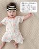 Newborn Short Sleeve Open Front Romper Cotton Bodysuit Coverall Mesh Back Cool Baby Clothes Cotton Summer Thin [Hapipana] 100% (Baby Bottle, 59)