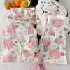 Sweet Puppy High-value Imitation Cotton Edge Pajamas Women's Summer Casual Short-sleeved Three-piece Loungewear