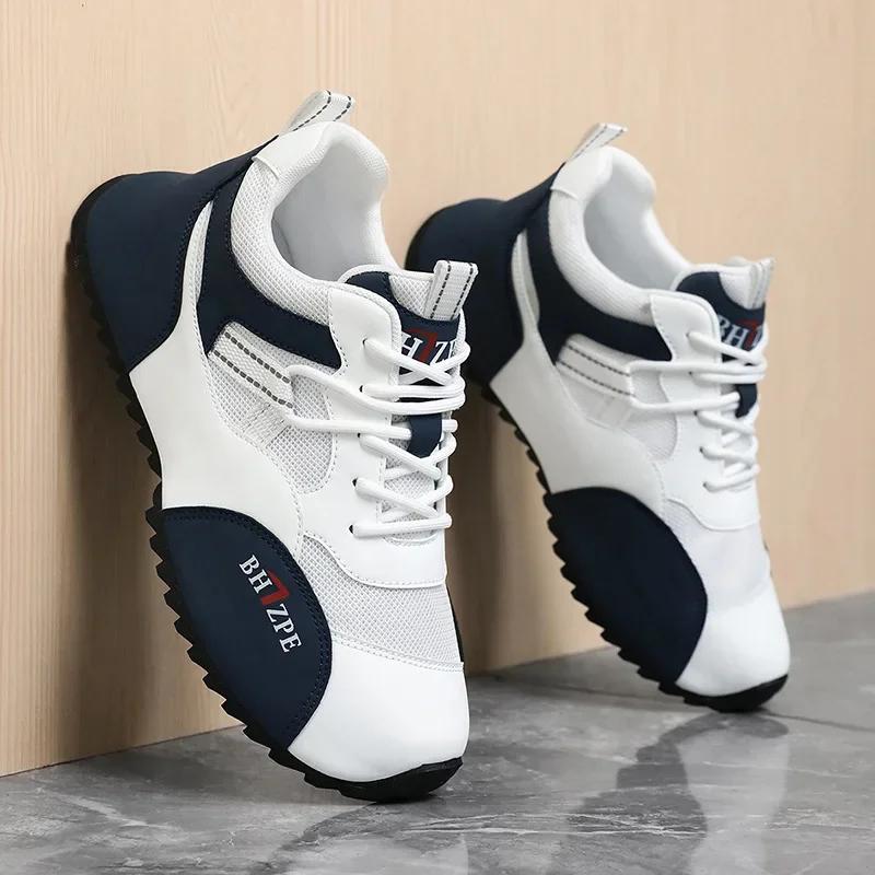 

Plus Size 47 Classic Men s Shoes Thick soled Interior Height Increasing Casual Sneakers Youth Comfortable Soft soled Sport Shoes 43