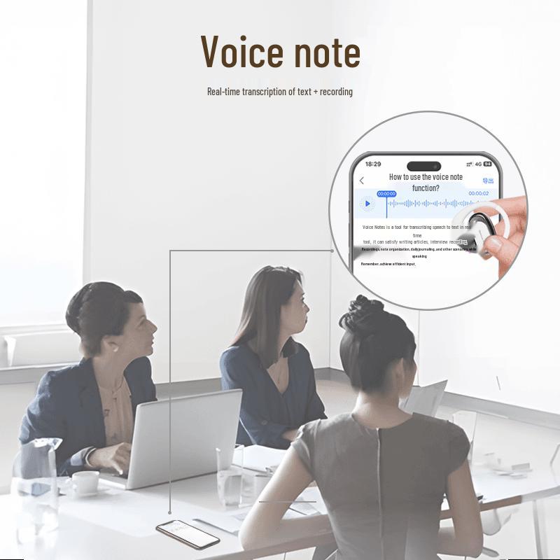 Newmine M16 Ear-hook Bluetooth Earbuds with AI Translation