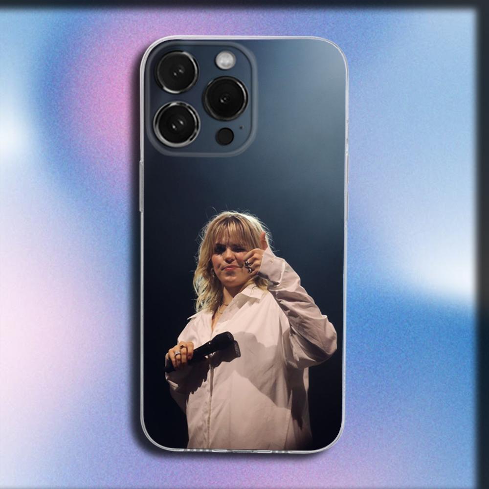 

Singer R-Renee Rapp Phone Case For iPhone 16,15,14,13,12,11 Plus,Pro,Max,XR,XS,X,Plus,SE,Mini Transparent Soft Cover iPhone13PRO
