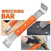 StainlessSteel Prybar Scrapers Remove Residues from Steel, Aluminum, and More Prybar End Offer Leverages