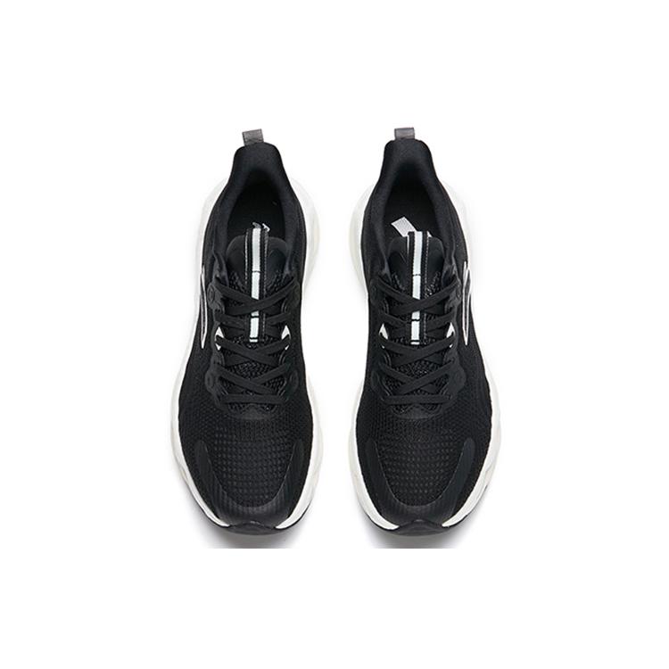 Anta Martian Foam Mars Foam Casual Lightweight Abrasion Resistant Low top Running Shoes Women's Black 122225582-4