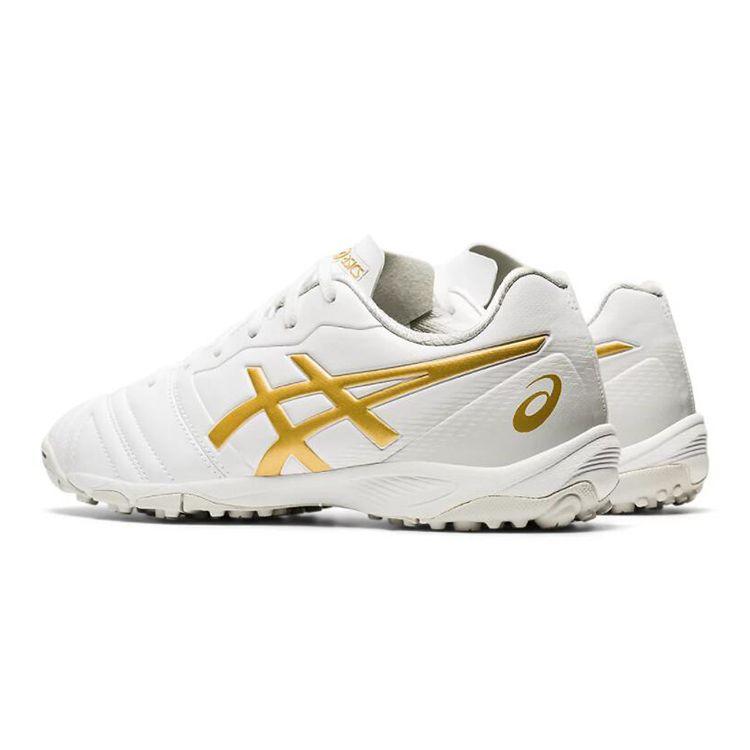Asics Ultrezza Series GS TF Artificial Turf Low-Top Running Shoes Kids Running Shoes White Yellow 1104A021-101