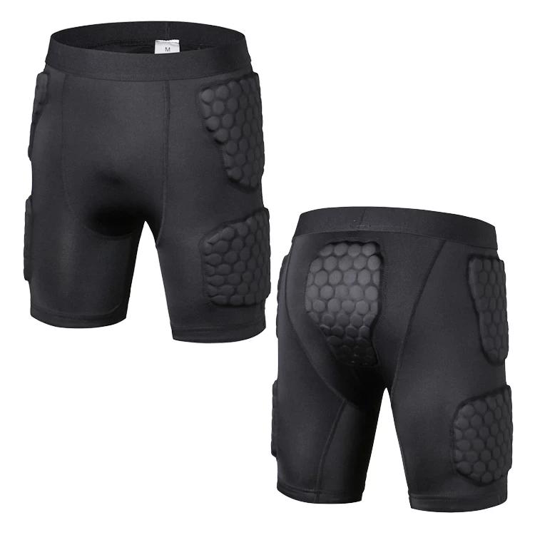 Anti-Collision Short-Sleeved Football Uniform, Goalkeeper Uniform, Goalkeeper Suit, Shorts, Knee Pads, Elbow Pads, Basketball Protective Gear, Rugby