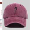 pc Butterfly Print Baseball Cap with Easy Letter Design Golf Hat Comfortable Lightweight Papa Hat Adjustable Strap Truck Drive