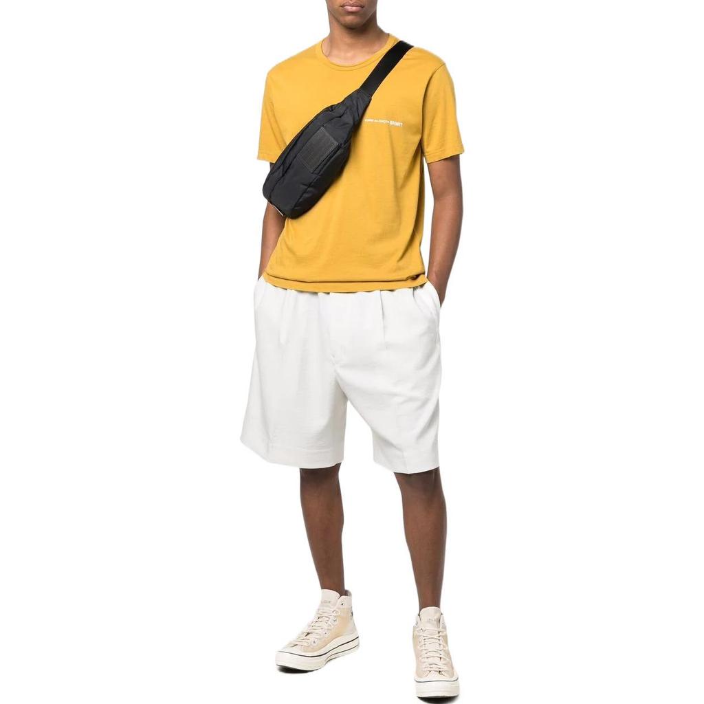 Y-3 SS22 Solid Color Elastic Waist Bermuda Shorts Men Shorts Light-Gray HG6086