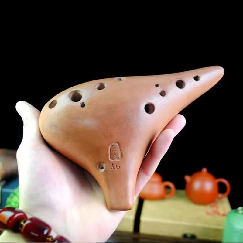 Base Ocarina Orff Instrument 12 Holes Ocarinas Alto Tone G Sound Therapy Professional Musical Instrumentation Offers Accessories Ocarina Flute
