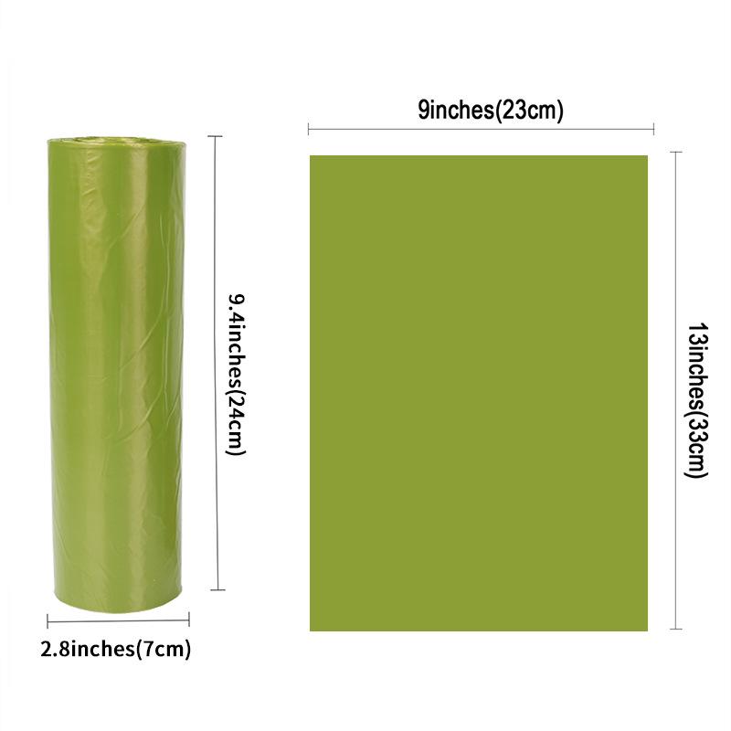 Sacchetti Biodegradabili per Rifiuti di Animali Domestici - Confezione da 300 (Rotolo Grande)