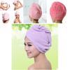 Coral Fleece Hair Towel Cap For Women Fast Dry Absorbent Shower Head Wrap