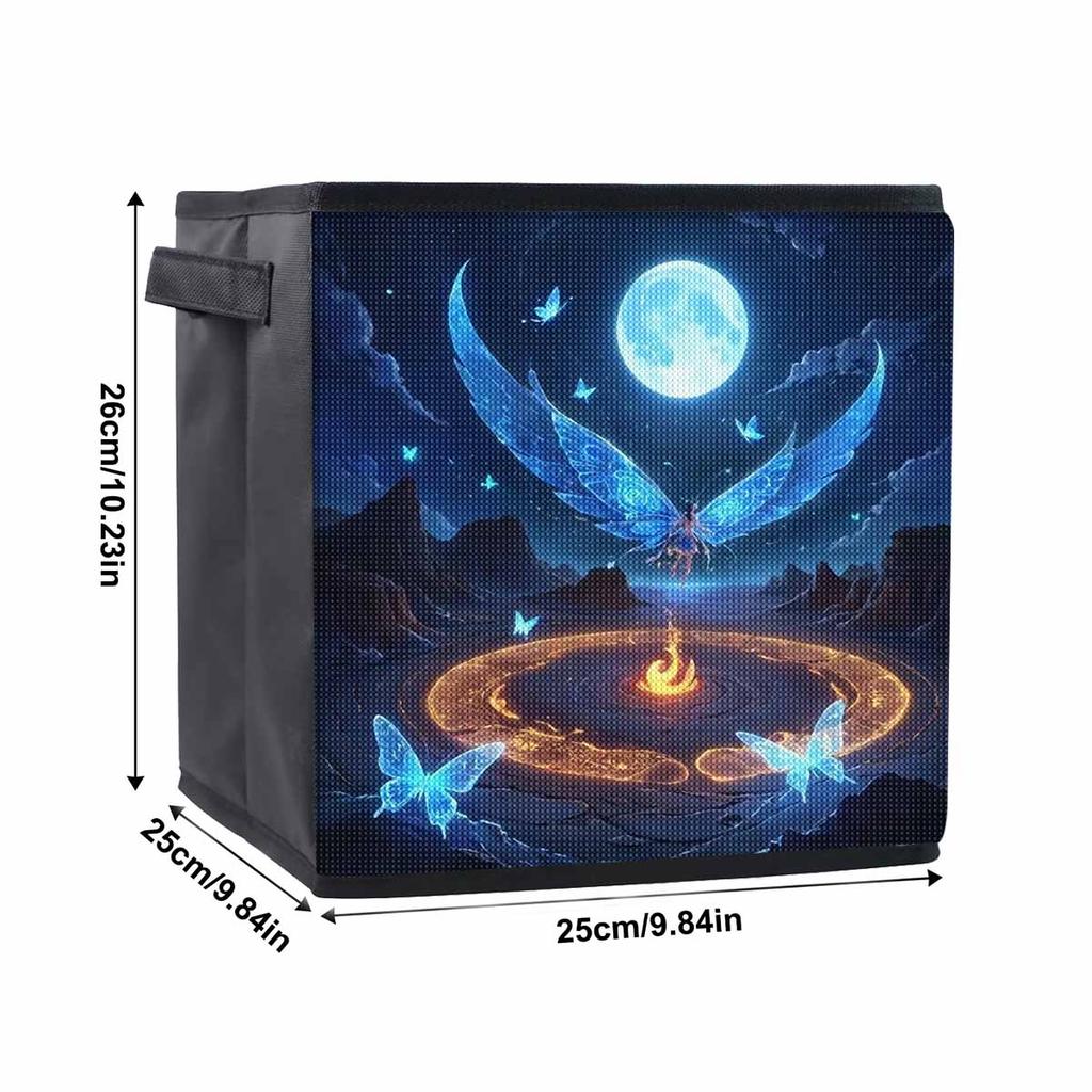 Beautiful Princess 5D Diamond Painting Storage Basket Full Round Drill Mosaic Diamond Embroidery Cross Stitch Kits Home Decor Home Decor