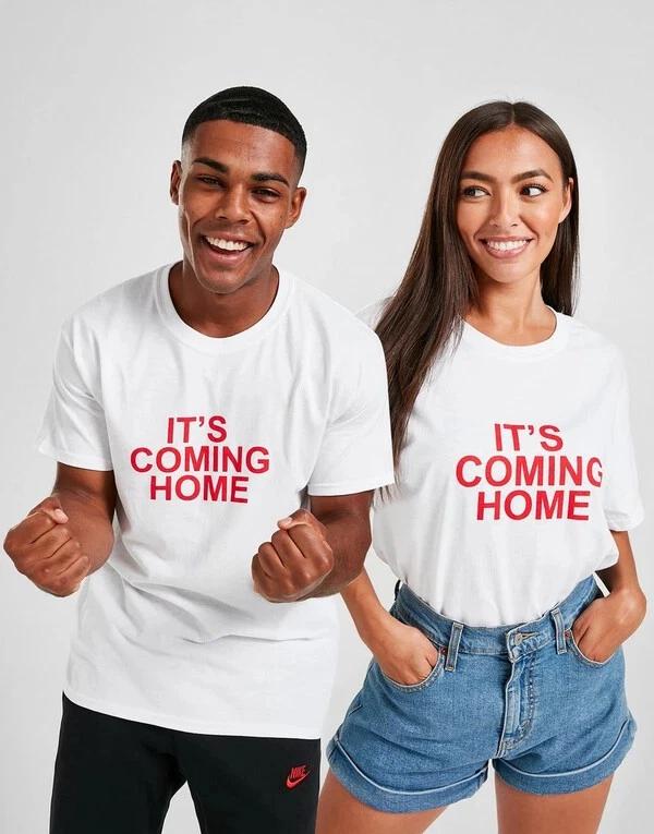 IT S COMING HOME England T-Shirt Top | Tee Football Kit 2026 Lionesses T Shirt 2XL