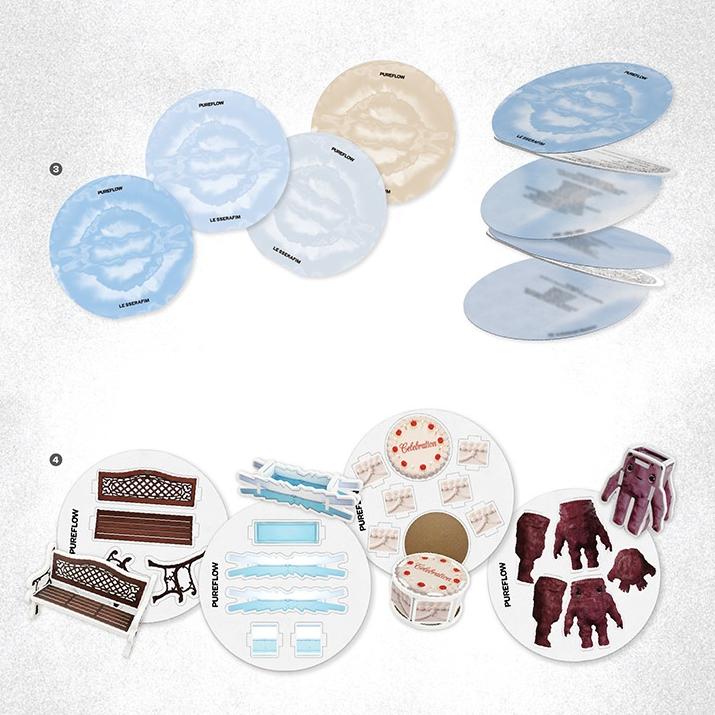 Pré-commande LE SSERAFIM 2ème Album Studio PUREFLOW pt.1 Version Standard. & ACHETER POB