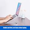 D24-3 Aluminum Alloy Laptop Cooling Stand Foldable Desktop Height Adjustable Notebook Bracket