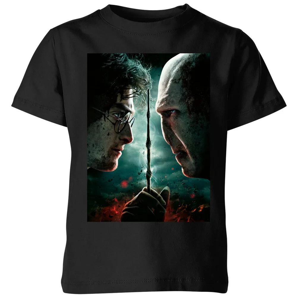 Harry Potter Deathly Hallows - Part 2 Kids  T-Shirt - Black - 3-4 Years 100