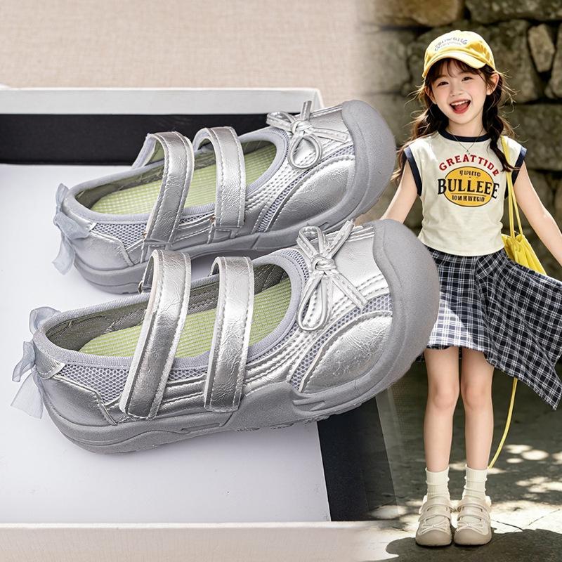 Girls' Versatile Mesh Casual Sports Shoes - Summer 2026 Style for Kids