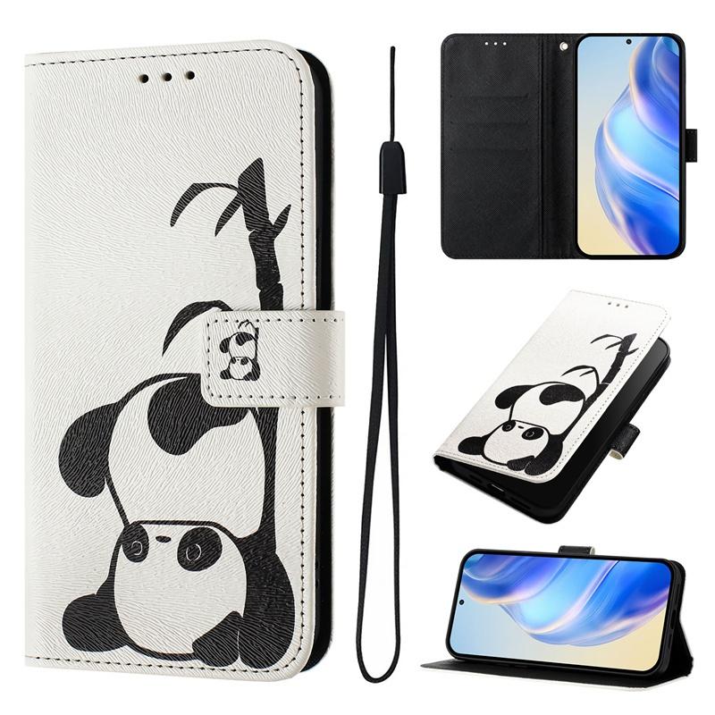 For Itel A49 Play A58 Lite A90 A95 City 100 Power 70 4G 5G Painted Case Leather Wallet Card Slots Flip Cover Cellphone Casing Shell