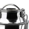 Stahlkanne Kanne Metallbehälter für Milch Retro 2,5L