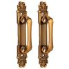2Pcs Set European Style Antique Zinc Alloy Door Pull Handle Cabinet Hardware Accessory