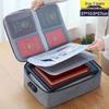 Multi-Layer Document and Passport Organizer Bag