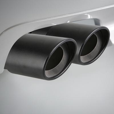 Car Exhaust Muffler Tip Aluminum Alloy Tail Throat Tailpipe Black Exhaust Tailpipe Tip Rear Exhaust Pipe Car Modification Parts