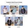 Mark Fairwhale Men's Color-block Stand-collar Jacket