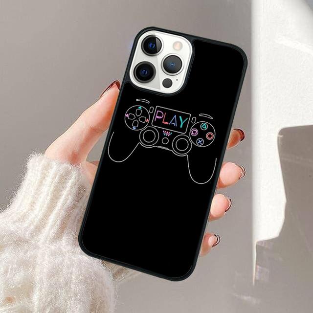 Game Controller Phone Case For iPhone 17 Air 14 15 16 16e 13 12 Max Cover For Apple iPhone 17 Air 11 Pro Max Plus Coque