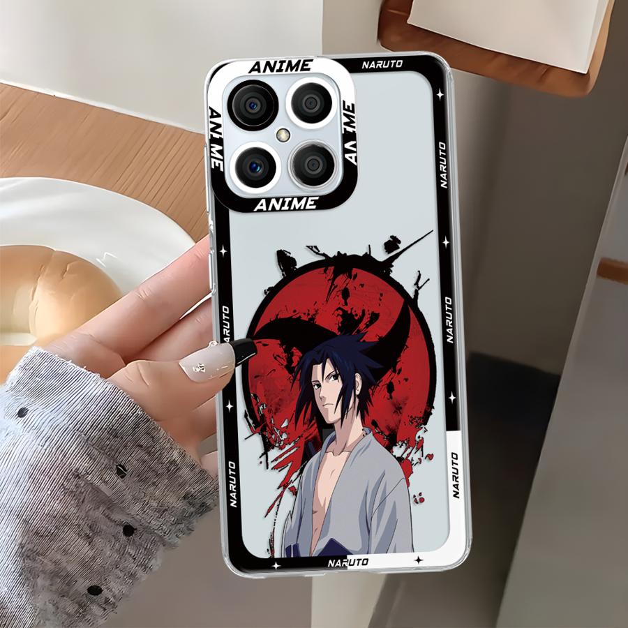 

Cool Uchiha Sasuke Clear Phone Cover Case for Honor X8b X9b X9a 90 Lite X8 X8a X7b Honor X8 4G