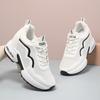 Women’s Platform Sneakers Casual Black White Height Increase Girls Sneakers Plus Size Women’s Elevator Sport Shoes